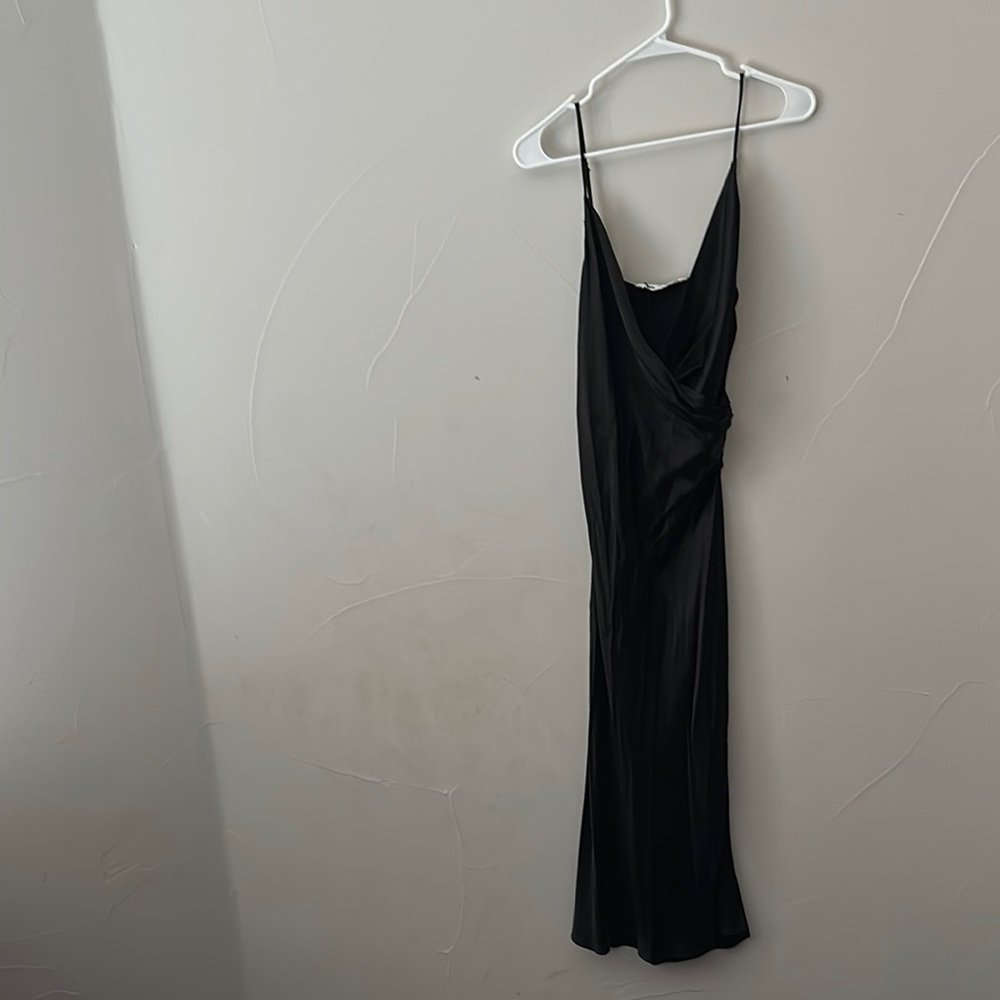 Zara black midi Dress